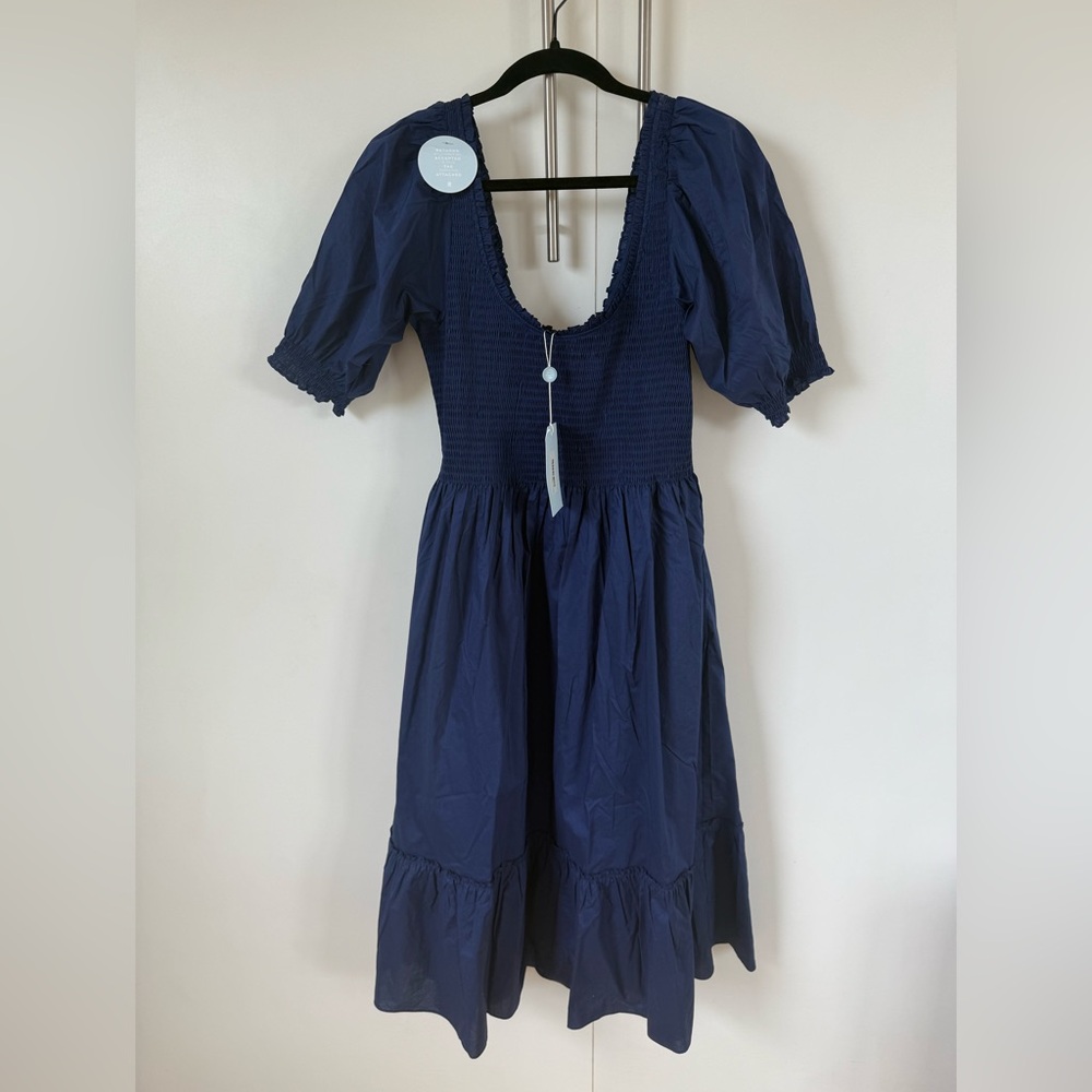 Hill House Home NAVY “Louisa”  Nap Dress NWT - Medium